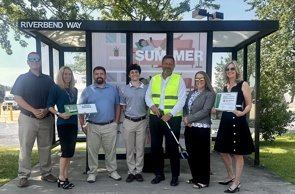 First United Bank & Trust Adopts Frederick Transit Stop