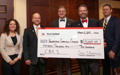 Hagerstown Community College receives $15,000 from First United