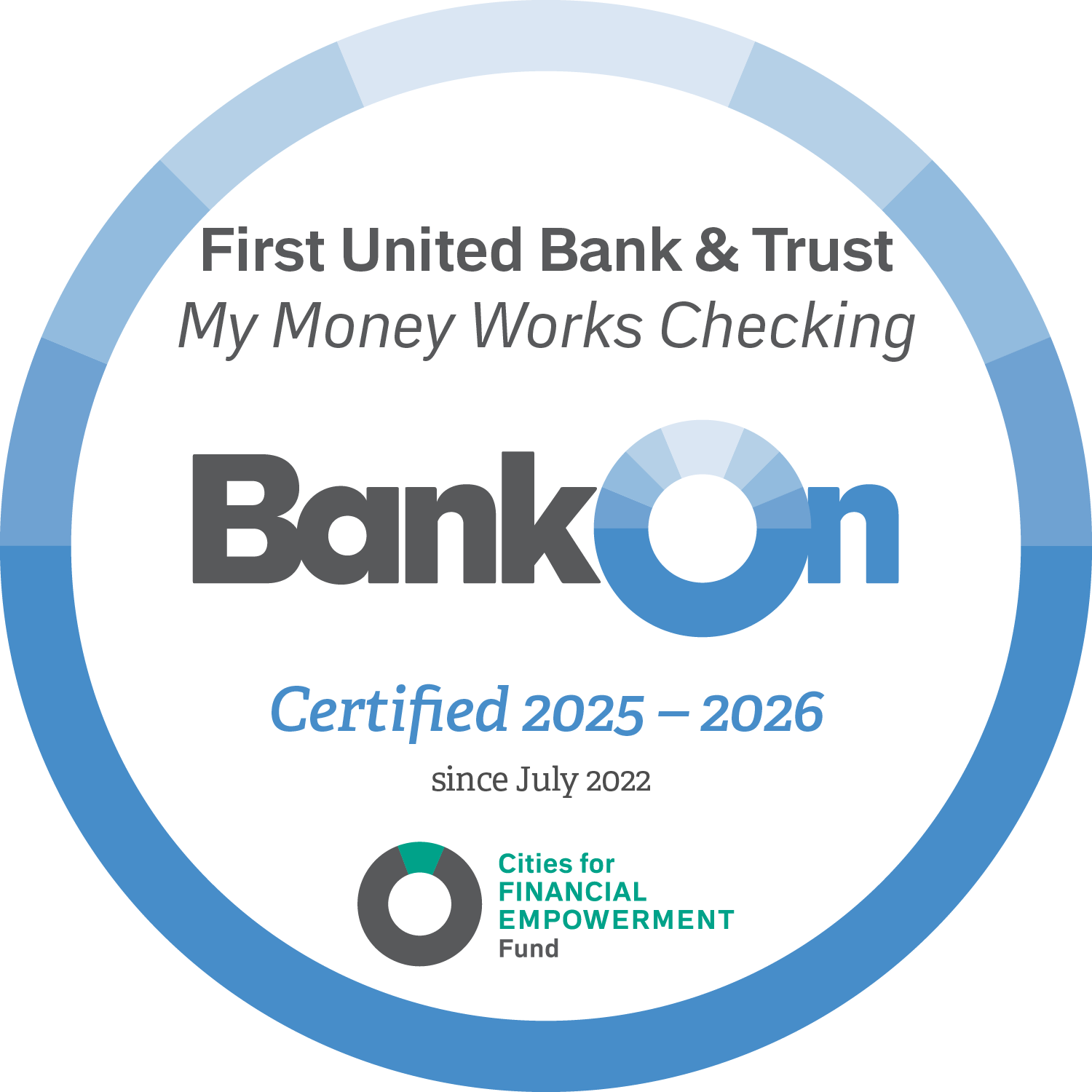 First United Bank & Trust-My Money Works Checking 2025-2026