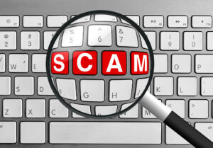 Job scam graphic