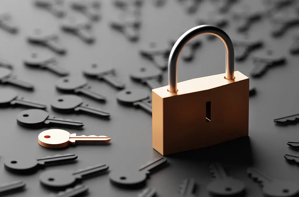 Lock with keys