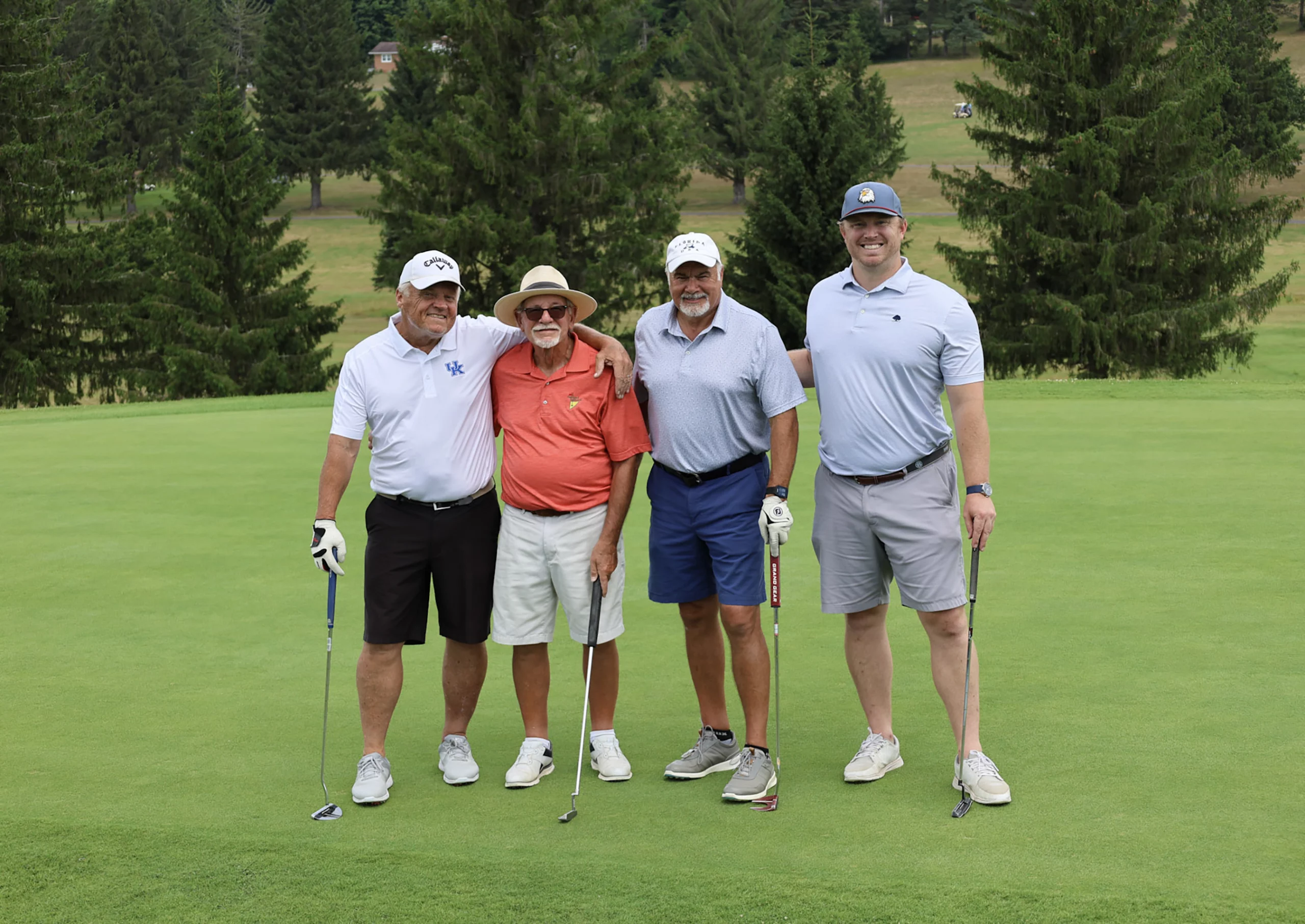 First United Bank & Trust Annual Golf Tournament 2023 - Low Net Winners, Dove Center Team