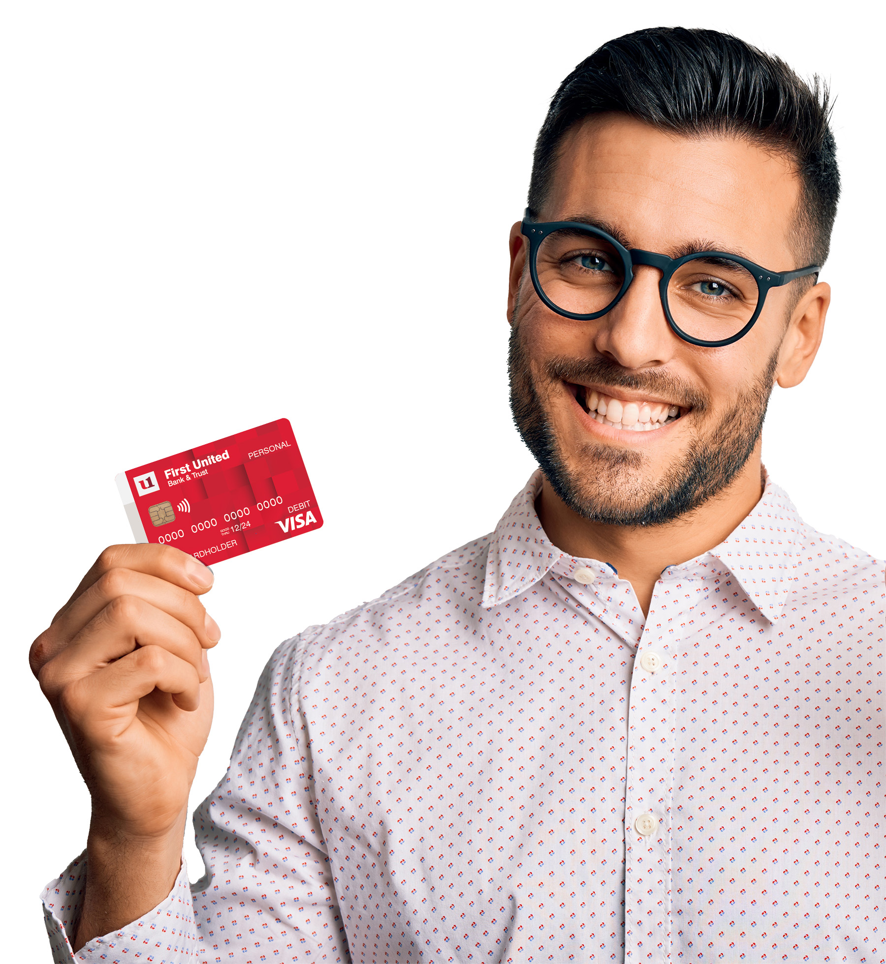 Man with Debit card Man with debit card