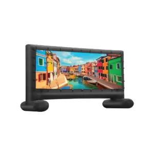 Big outdoor movie screen