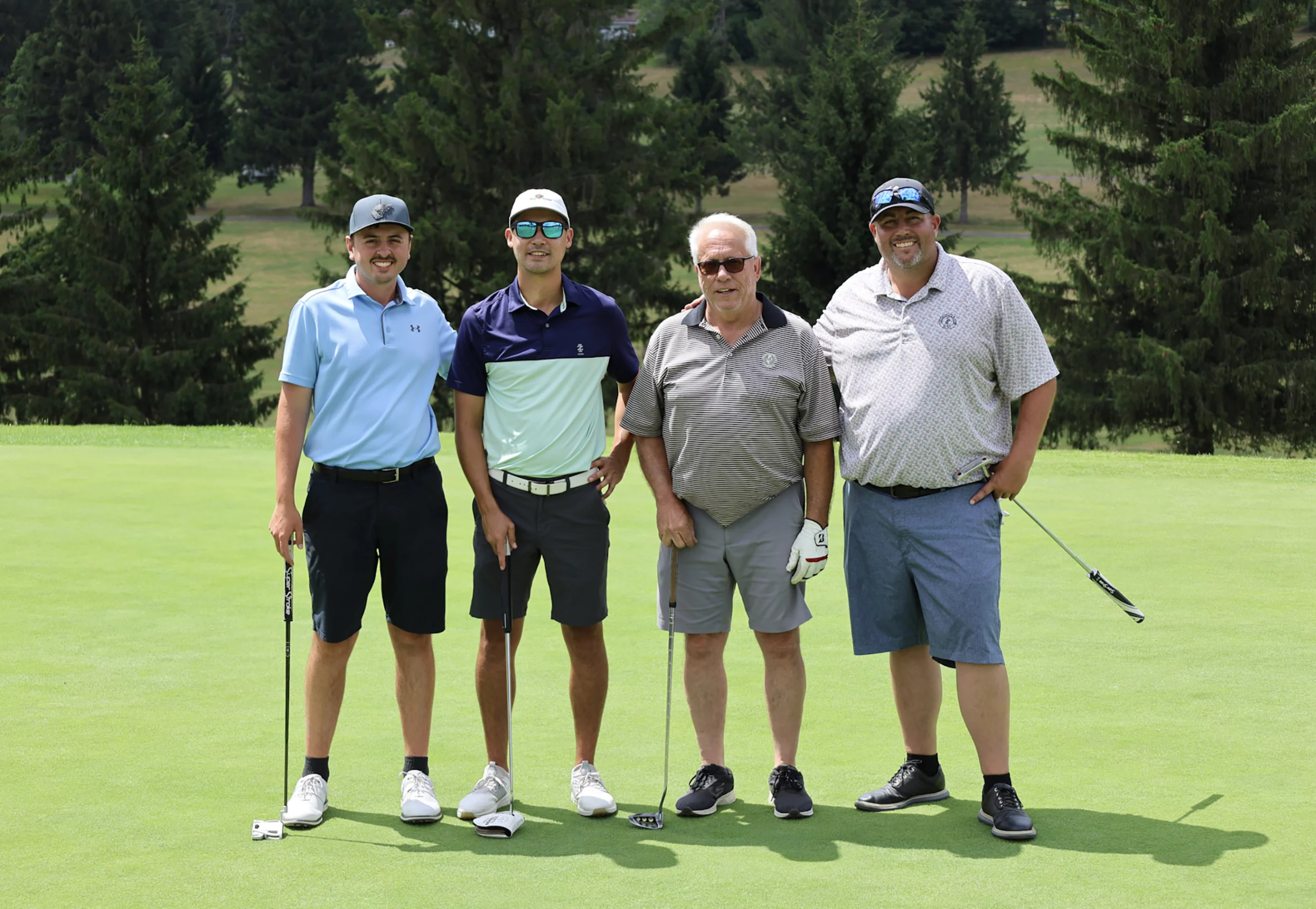 First United Bank & Trust Annual Golf Tournament 2023 - Low Gross Winners, Garrett Regional Medical Center