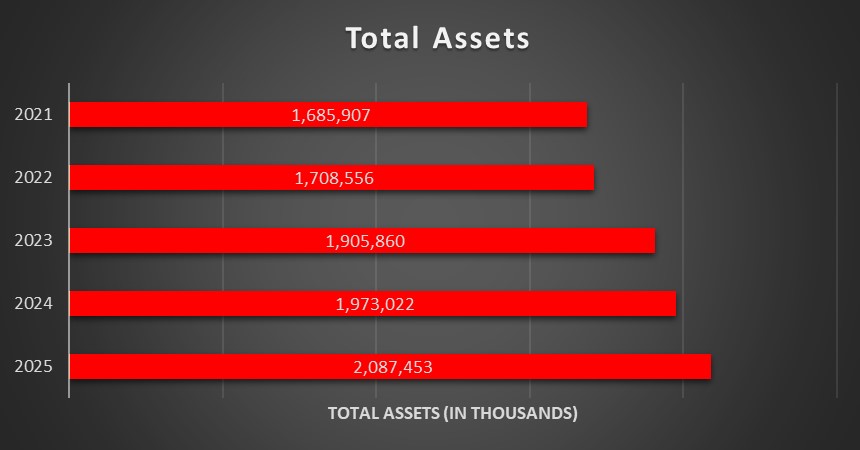Total Assets Table