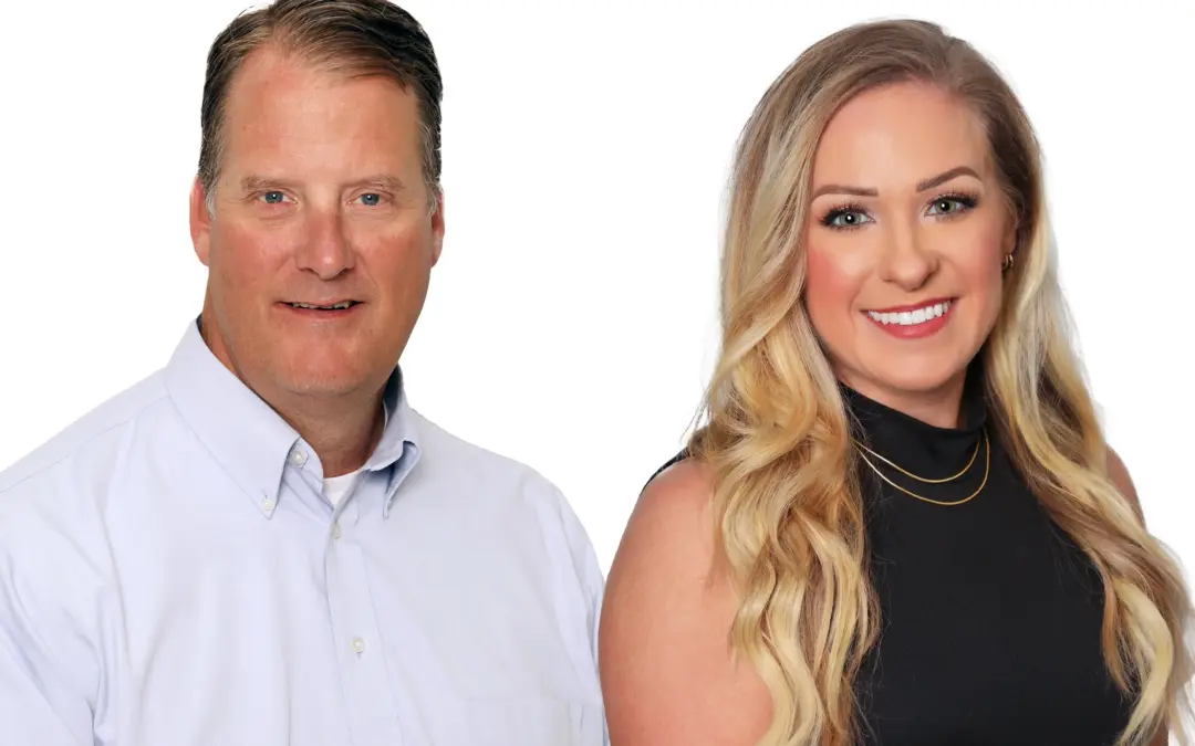Travis Bohrer and Becky Crowell