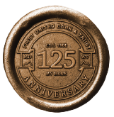 125th Wax Seal Logo